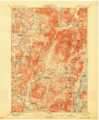 Schroon Lake 1897 topographic map thumbnail