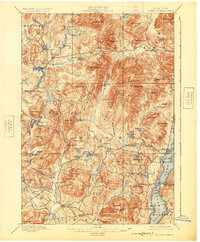Schroon Lake 1897 topographic map thumbnail