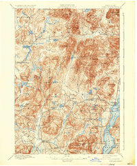 Schroon Lake 1897 topographic map thumbnail