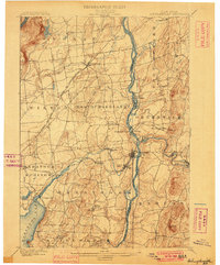 Schuylerville 1900 topographic map thumbnail