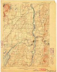 Schuylerville 1900 topographic map thumbnail