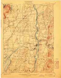 Schuylerville 1900 topographic map thumbnail
