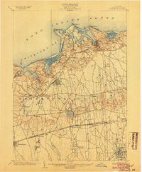 Setauket 1904 topographic map thumbnail