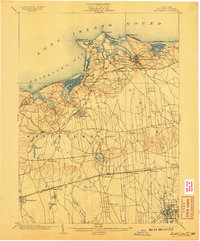 Setauket 1904 topographic map thumbnail