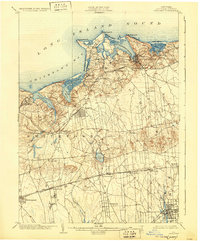 Setauket 1904 topographic map thumbnail