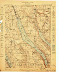 Skaneateles 1899 topographic map thumbnail