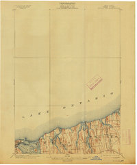 Sodus Bay 1902 topographic map thumbnail