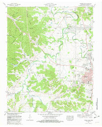 Leipers Fork 1981 topographic map thumbnail