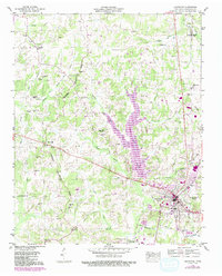 Lexington 1950 topographic map thumbnail
