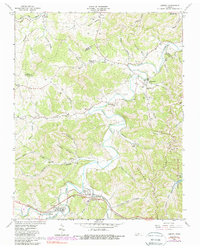 Liberty 1962 topographic map thumbnail