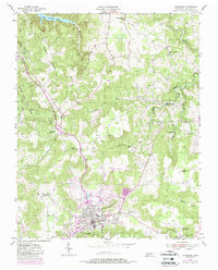 Livingston 1955 topographic map thumbnail