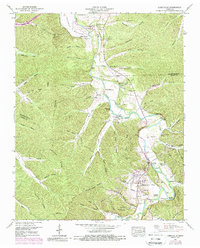 Lobelville 1950 topographic map thumbnail