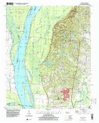 Locke 1997 topographic map thumbnail