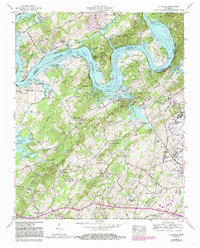 Louisville 1968 topographic map thumbnail