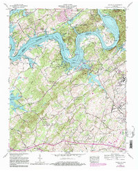Louisville 1968 topographic map thumbnail