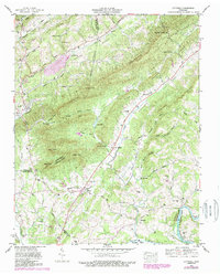 Luttrell 1952 topographic map thumbnail