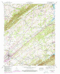 Madisonville 1940 topographic map thumbnail