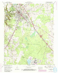 Manchester 1972 topographic map thumbnail
