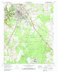 Manchester 1972 topographic map thumbnail