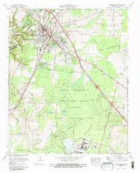 Manchester 1972 topographic map thumbnail