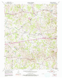 Martha 1951 topographic map thumbnail