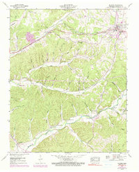 Mc Ewen topographic map thumbnail