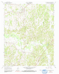 Mc Lemoresville topographic map thumbnail
