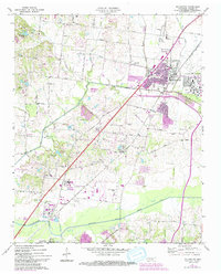 Millington 1971 topographic map thumbnail
