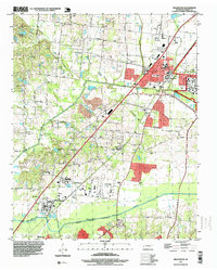 Millington 1997 topographic map thumbnail