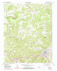 Monterey 1955 topographic map thumbnail
