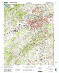 Morristown 1979 topographic map thumbnail