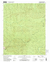 Mount Guyot 2000 topographic map thumbnail