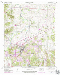 Mount Pleasant 1946 topographic map thumbnail