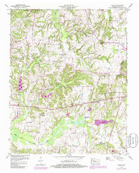 Osage 1950 topographic map thumbnail