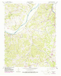 Palmyra 1958 topographic map thumbnail