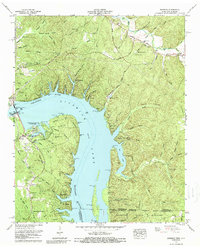 Pickwick 1972 topographic map thumbnail