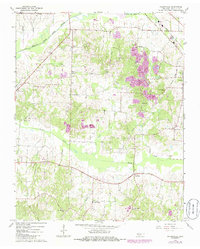 Pillowville 1967 topographic map thumbnail