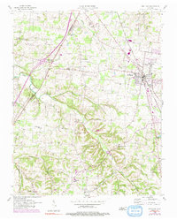 Portland 1956 topographic map thumbnail