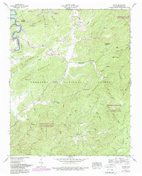 Rafter 1984 topographic map thumbnail