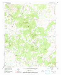 Rockvale 1957 topographic map preview