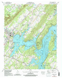 Spring City 1966 topographic map thumbnail