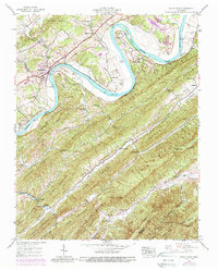 Stony Point 1939 topographic map thumbnail