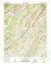 Sullivan Gardens 1959 topographic map thumbnail