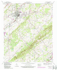 Sweetwater 1974 topographic map thumbnail