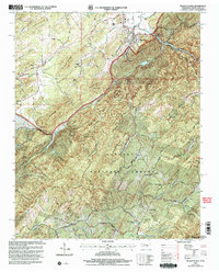 Tellico Plains 2003 topographic map thumbnail