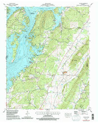 Ten Mile 1973 topographic map thumbnail