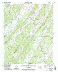 Tranquillity 1973 topographic map preview