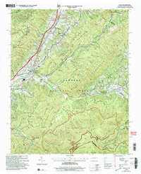 Unicoi 2003 topographic map thumbnail