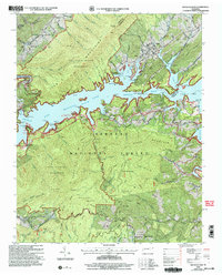 Watauga Dam 2003 topographic map thumbnail