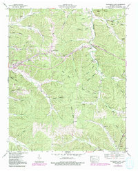 Waynesboro East 1951 topographic map thumbnail